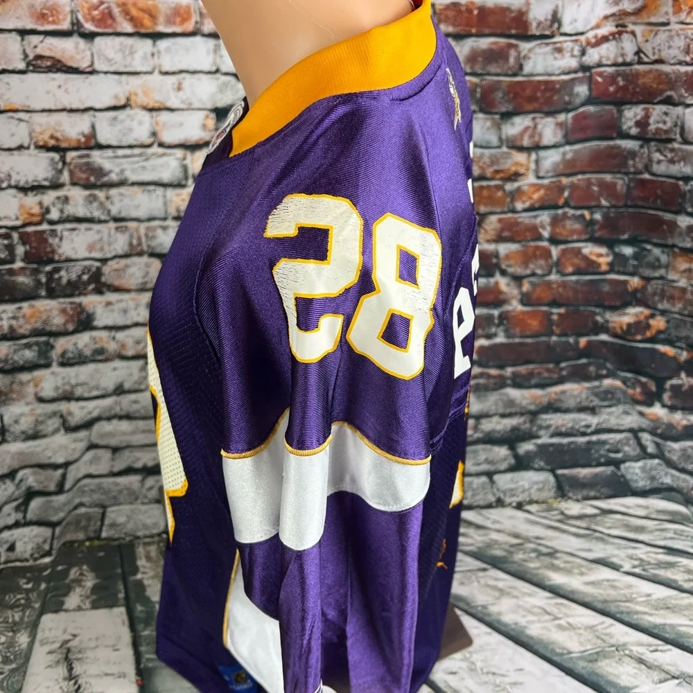 Minnesota Vikings Jersey Size‎ L Adrian Peterson Reebok Team Apparel #28 Purple
